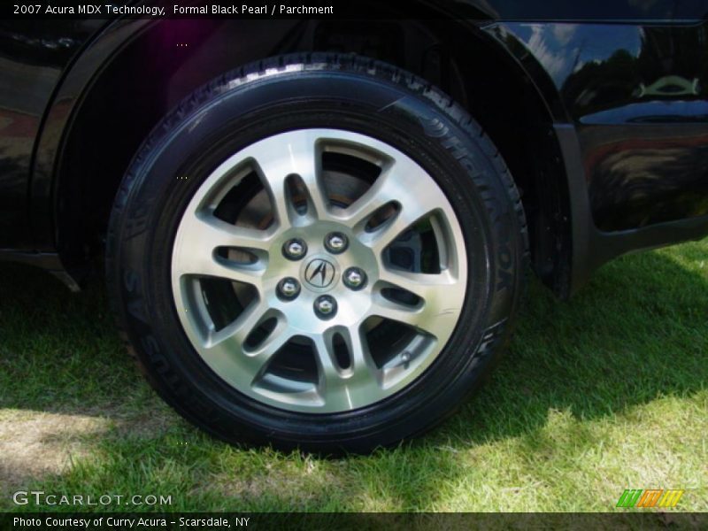 Formal Black Pearl / Parchment 2007 Acura MDX Technology