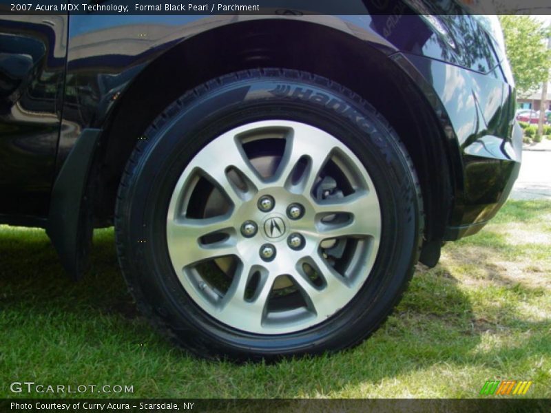 Formal Black Pearl / Parchment 2007 Acura MDX Technology