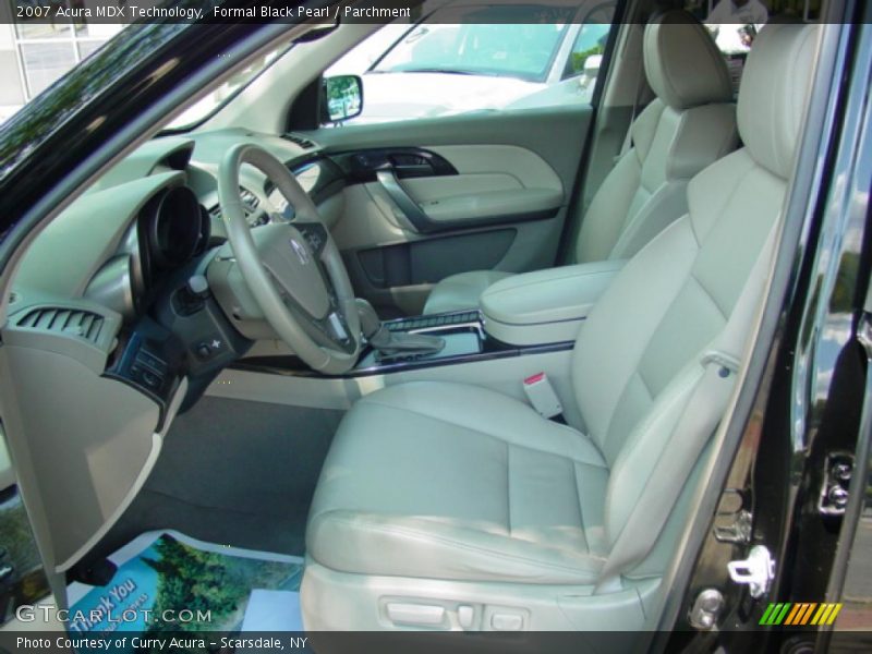 Formal Black Pearl / Parchment 2007 Acura MDX Technology