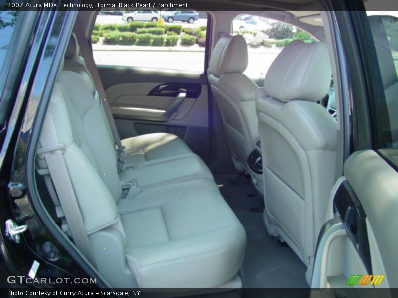 Formal Black Pearl / Parchment 2007 Acura MDX Technology
