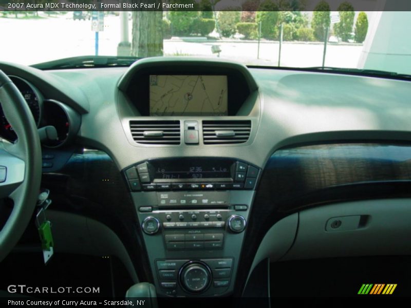 Formal Black Pearl / Parchment 2007 Acura MDX Technology