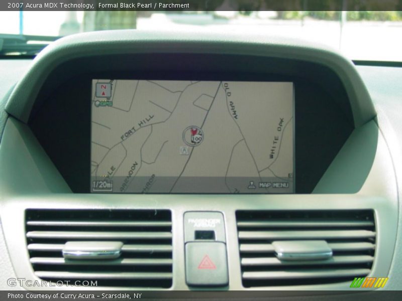 Formal Black Pearl / Parchment 2007 Acura MDX Technology