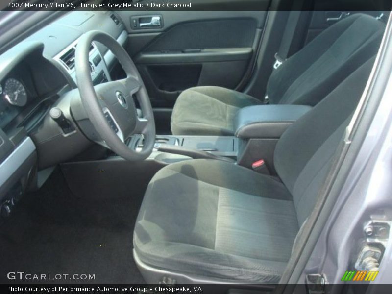 Tungsten Grey Metallic / Dark Charcoal 2007 Mercury Milan V6