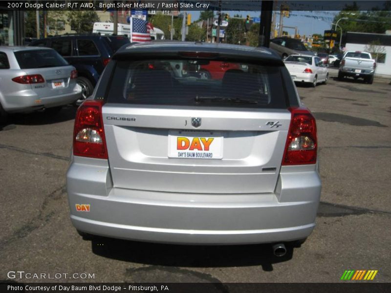 Bright Silver Metallic / Pastel Slate Gray 2007 Dodge Caliber R/T AWD