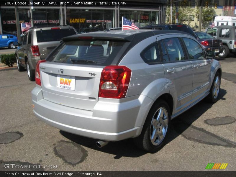 Bright Silver Metallic / Pastel Slate Gray 2007 Dodge Caliber R/T AWD
