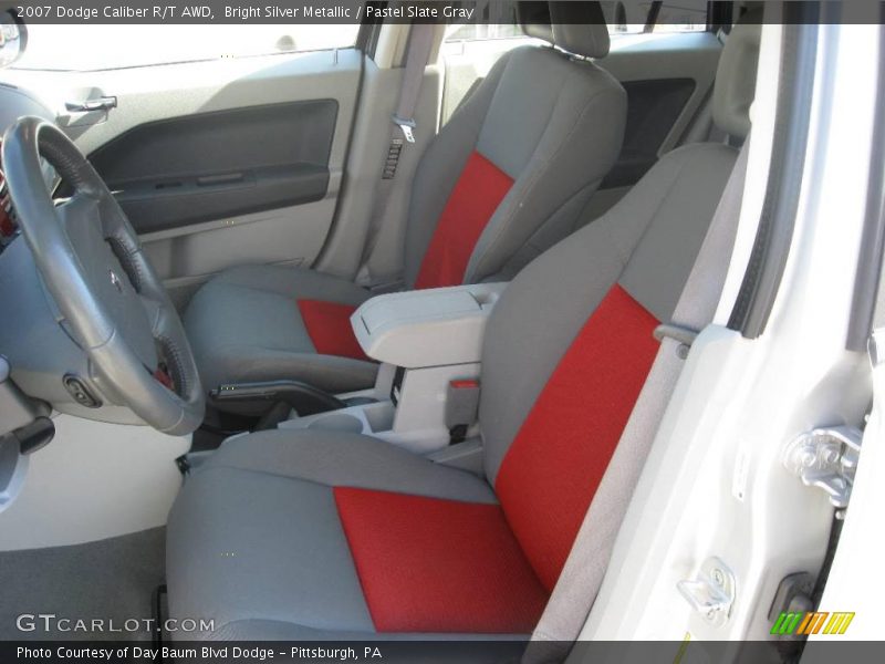 Bright Silver Metallic / Pastel Slate Gray 2007 Dodge Caliber R/T AWD