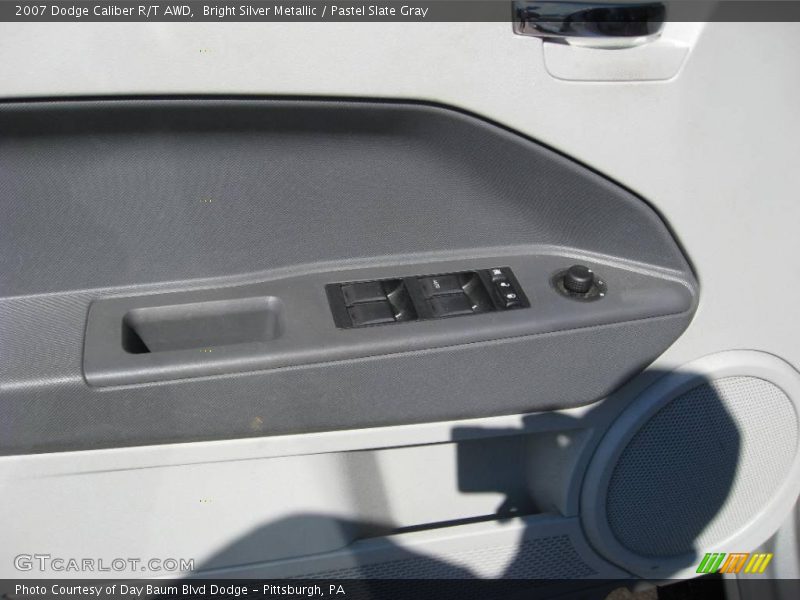 Bright Silver Metallic / Pastel Slate Gray 2007 Dodge Caliber R/T AWD