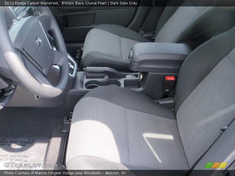 Brilliant Black Crystal Pearl / Dark Slate Gray 2010 Dodge Caliber Mainstreet