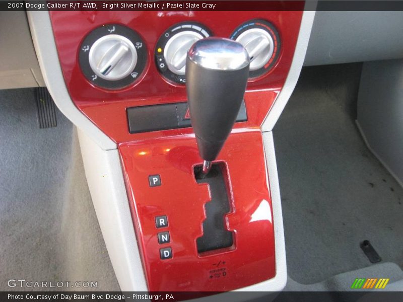 Bright Silver Metallic / Pastel Slate Gray 2007 Dodge Caliber R/T AWD