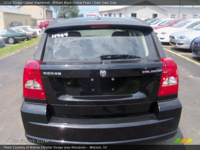 Brilliant Black Crystal Pearl / Dark Slate Gray 2010 Dodge Caliber Mainstreet