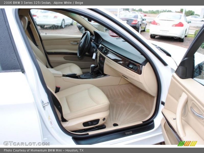Alpine White / Beige 2006 BMW 3 Series 325i Sedan