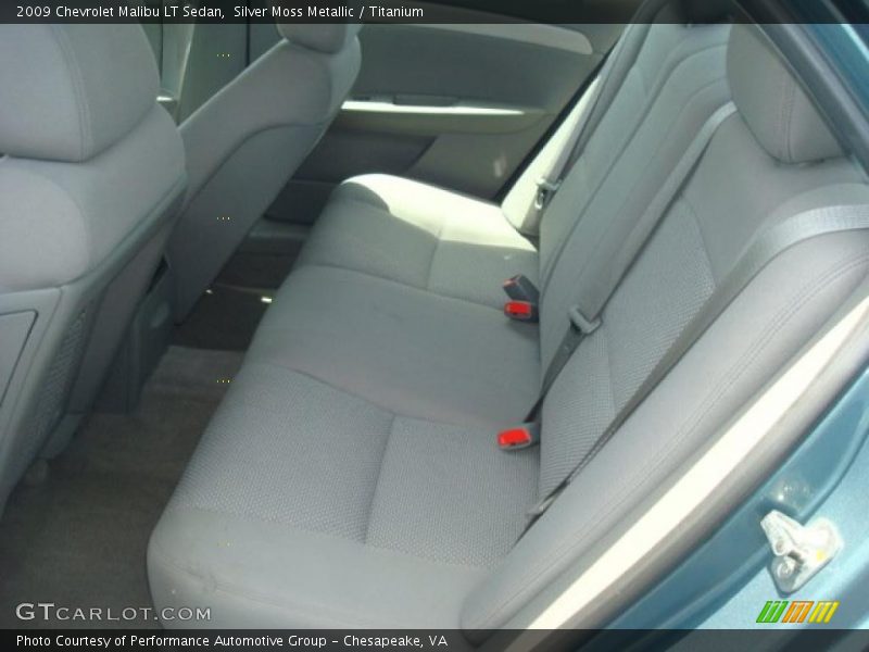 Silver Moss Metallic / Titanium 2009 Chevrolet Malibu LT Sedan