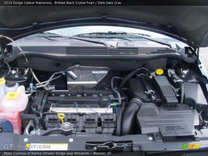 Brilliant Black Crystal Pearl / Dark Slate Gray 2010 Dodge Caliber Mainstreet