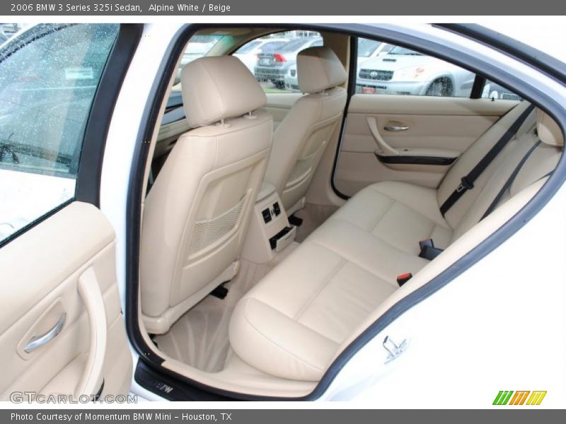 Alpine White / Beige 2006 BMW 3 Series 325i Sedan