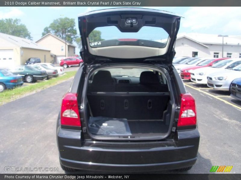 Brilliant Black Crystal Pearl / Dark Slate Gray 2010 Dodge Caliber Mainstreet