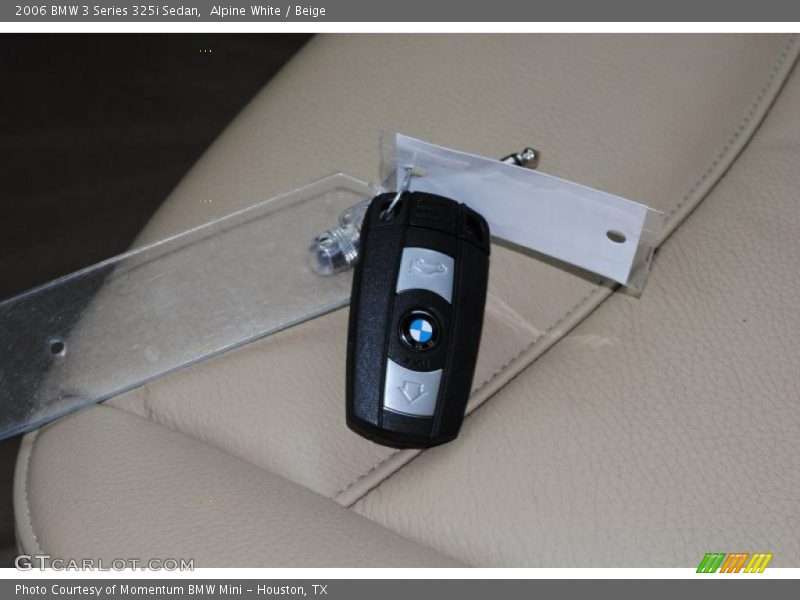 Alpine White / Beige 2006 BMW 3 Series 325i Sedan