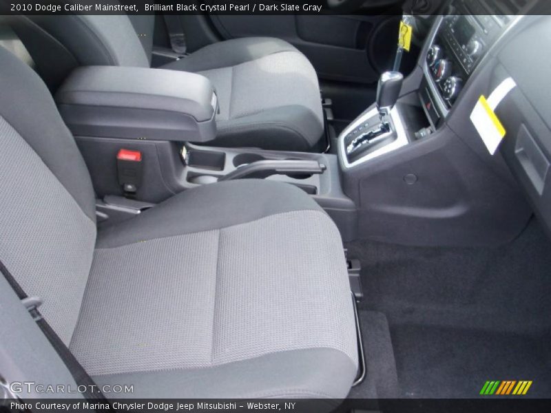 Brilliant Black Crystal Pearl / Dark Slate Gray 2010 Dodge Caliber Mainstreet