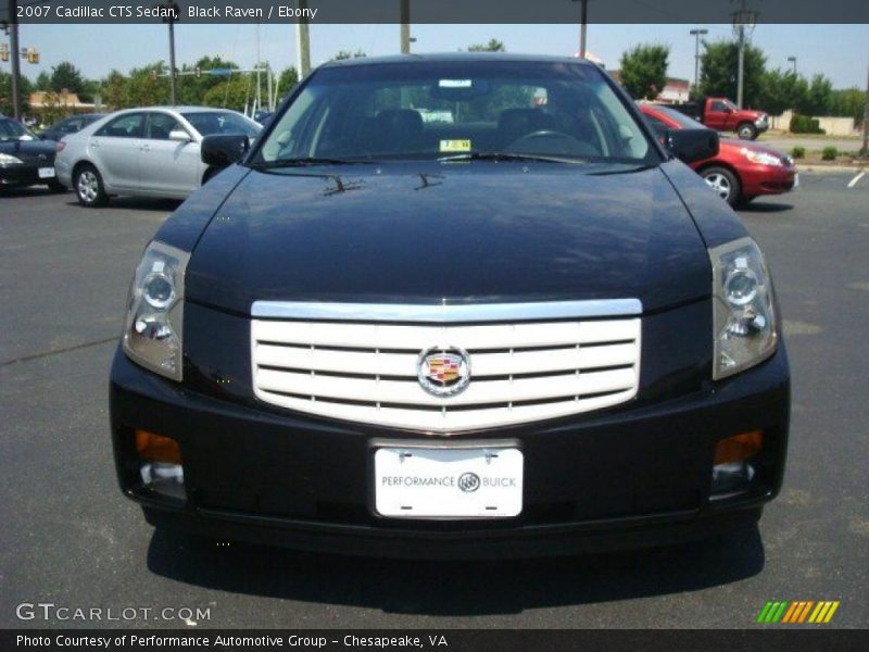 Black Raven / Ebony 2007 Cadillac CTS Sedan