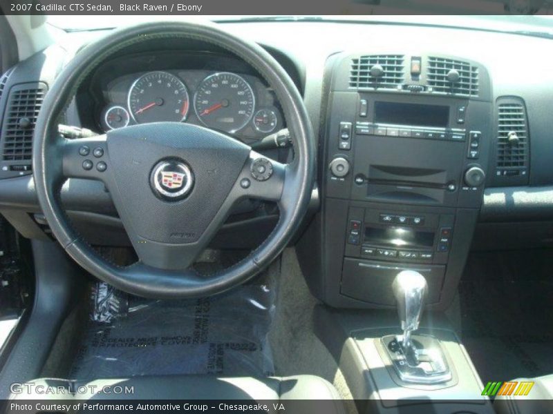 Black Raven / Ebony 2007 Cadillac CTS Sedan