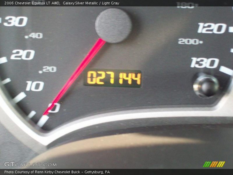 Galaxy Silver Metallic / Light Gray 2006 Chevrolet Equinox LT AWD