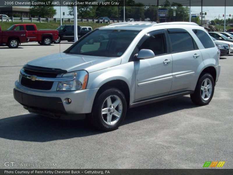 Galaxy Silver Metallic / Light Gray 2006 Chevrolet Equinox LT AWD