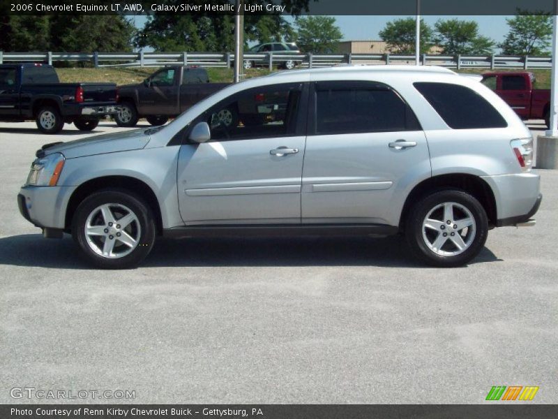 Galaxy Silver Metallic / Light Gray 2006 Chevrolet Equinox LT AWD