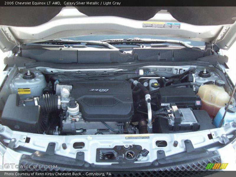 Galaxy Silver Metallic / Light Gray 2006 Chevrolet Equinox LT AWD