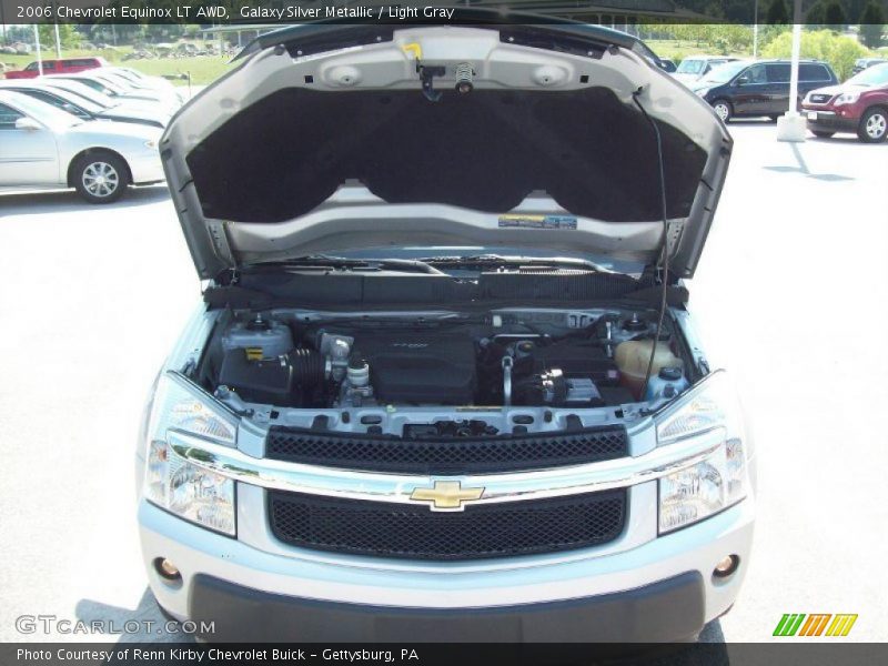 Galaxy Silver Metallic / Light Gray 2006 Chevrolet Equinox LT AWD