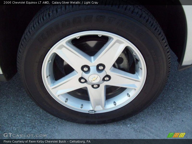 Galaxy Silver Metallic / Light Gray 2006 Chevrolet Equinox LT AWD