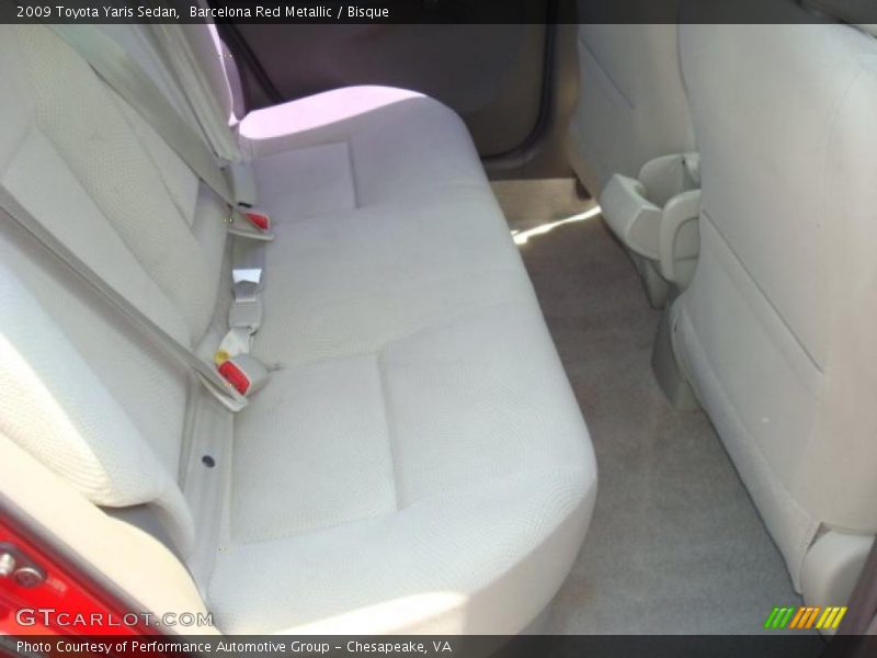Barcelona Red Metallic / Bisque 2009 Toyota Yaris Sedan