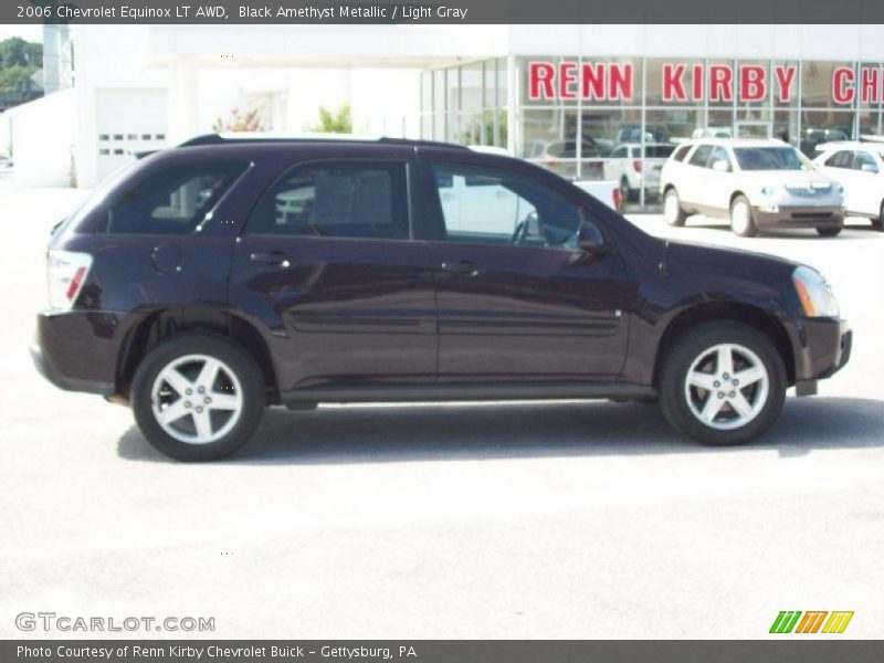 Black Amethyst Metallic / Light Gray 2006 Chevrolet Equinox LT AWD