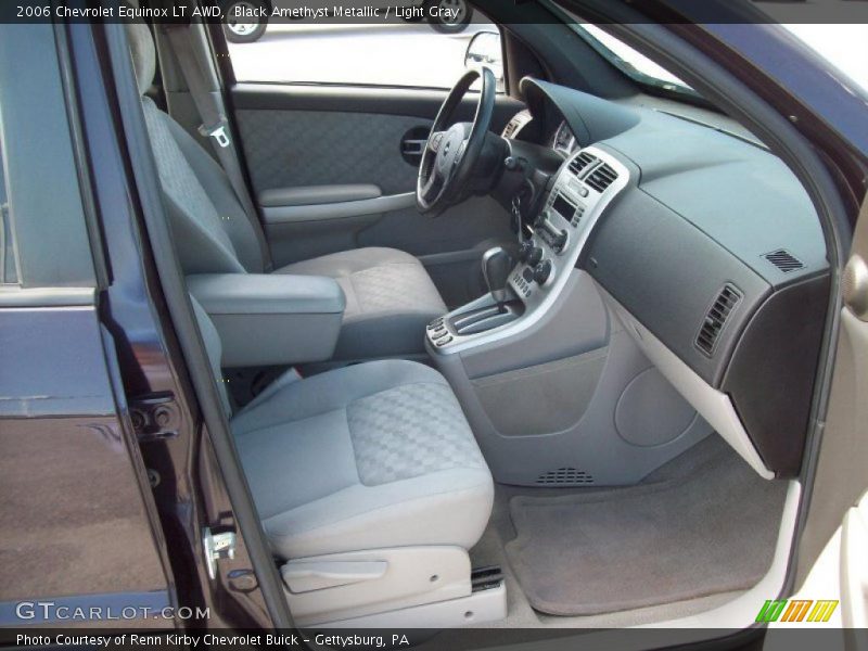 Black Amethyst Metallic / Light Gray 2006 Chevrolet Equinox LT AWD