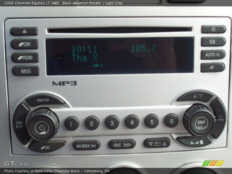 Black Amethyst Metallic / Light Gray 2006 Chevrolet Equinox LT AWD