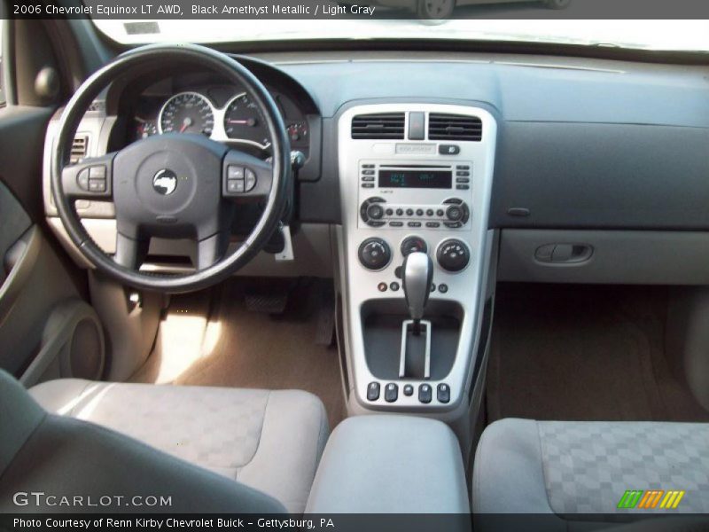 Black Amethyst Metallic / Light Gray 2006 Chevrolet Equinox LT AWD