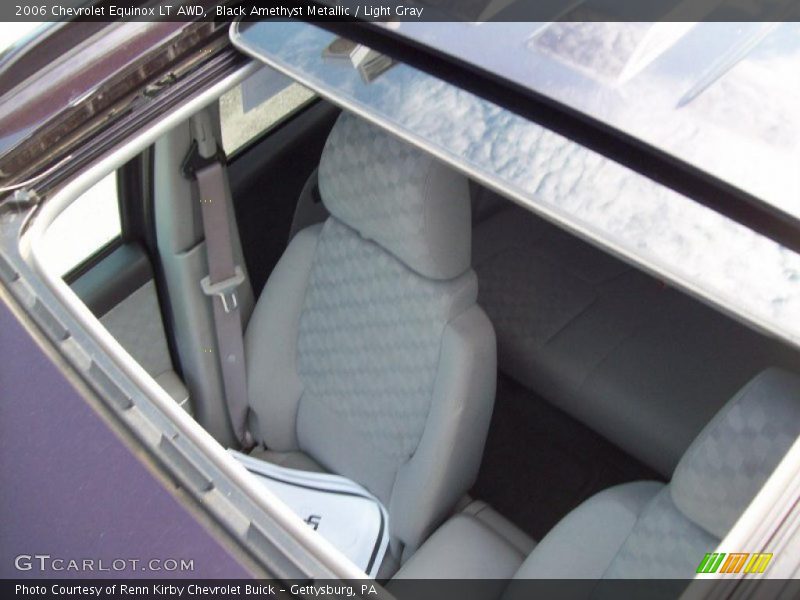 Black Amethyst Metallic / Light Gray 2006 Chevrolet Equinox LT AWD