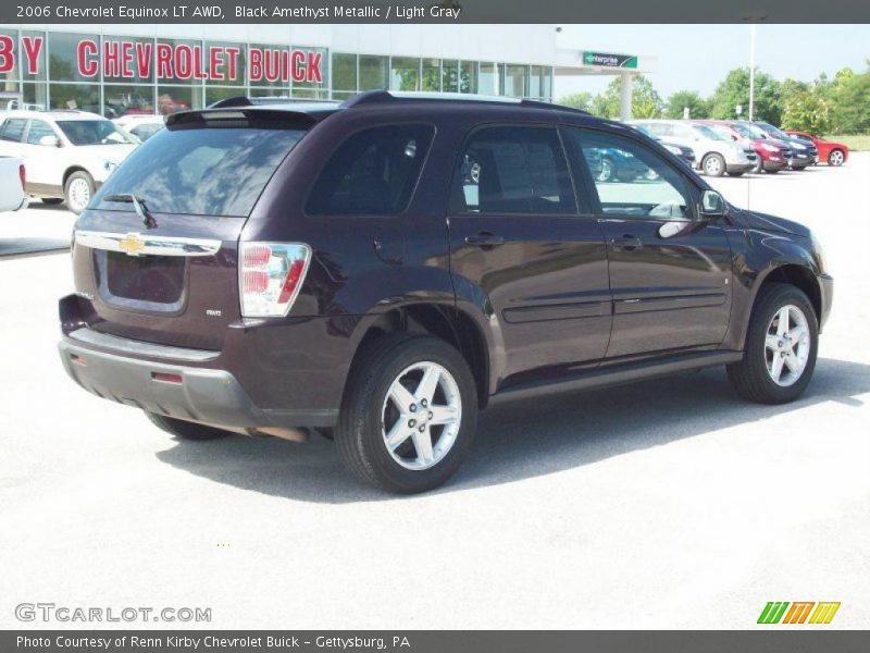 Black Amethyst Metallic / Light Gray 2006 Chevrolet Equinox LT AWD