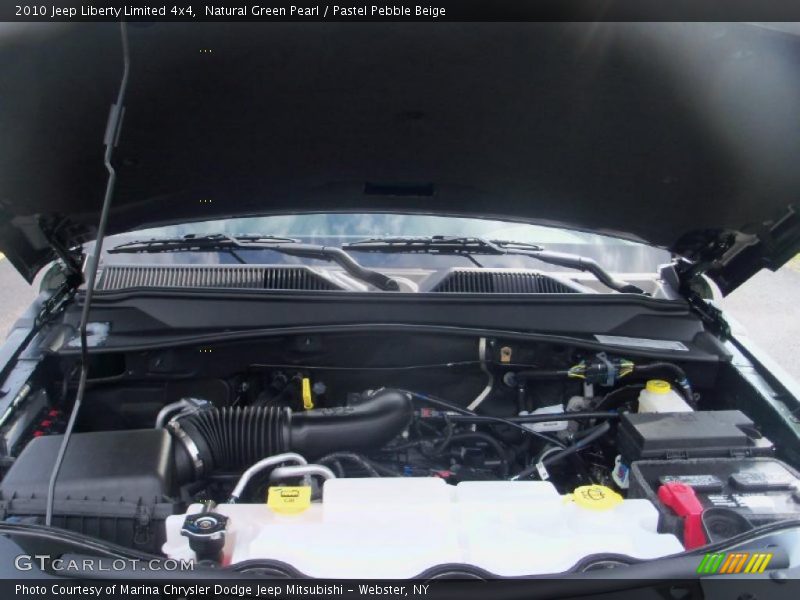 Natural Green Pearl / Pastel Pebble Beige 2010 Jeep Liberty Limited 4x4