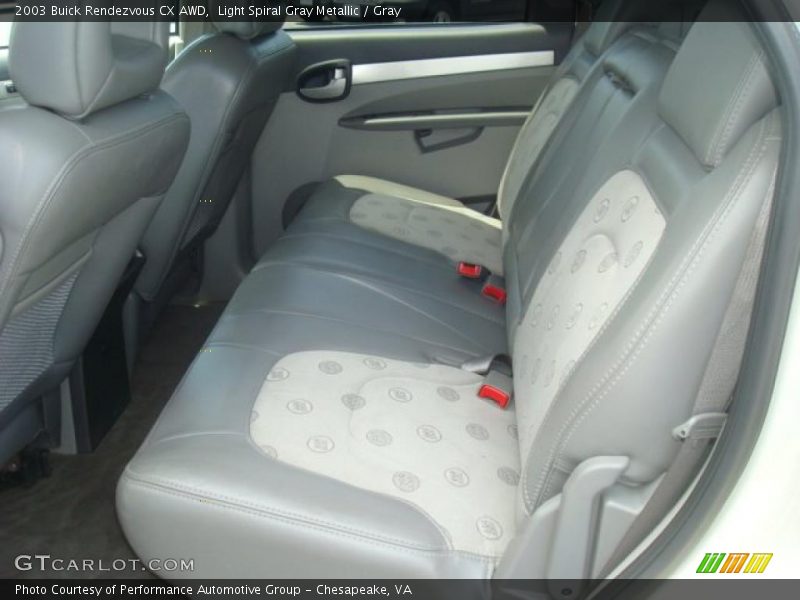 Light Spiral Gray Metallic / Gray 2003 Buick Rendezvous CX AWD