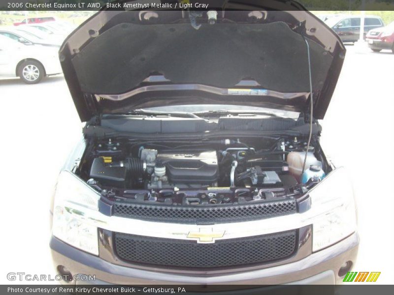 Black Amethyst Metallic / Light Gray 2006 Chevrolet Equinox LT AWD