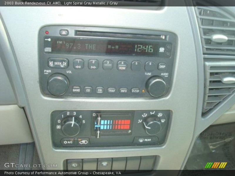 Light Spiral Gray Metallic / Gray 2003 Buick Rendezvous CX AWD