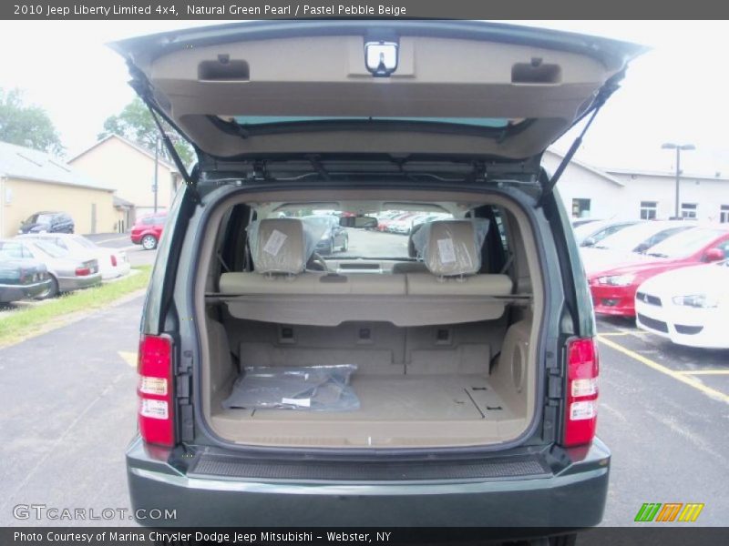 Natural Green Pearl / Pastel Pebble Beige 2010 Jeep Liberty Limited 4x4