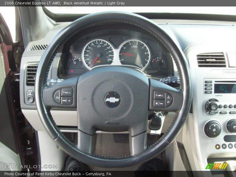 Black Amethyst Metallic / Light Gray 2006 Chevrolet Equinox LT AWD