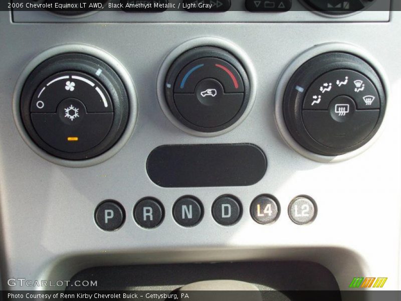 Black Amethyst Metallic / Light Gray 2006 Chevrolet Equinox LT AWD