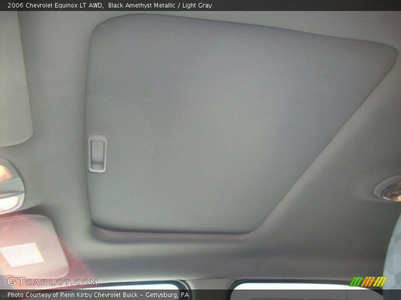 Black Amethyst Metallic / Light Gray 2006 Chevrolet Equinox LT AWD