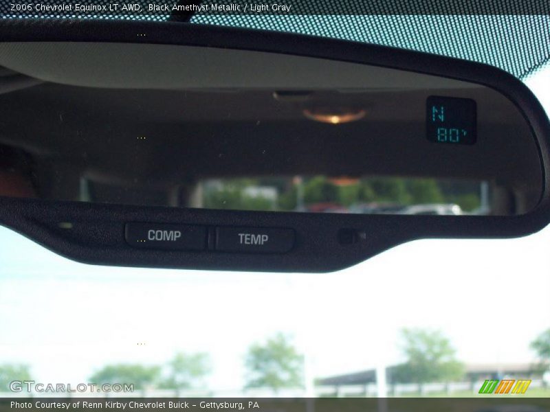Black Amethyst Metallic / Light Gray 2006 Chevrolet Equinox LT AWD