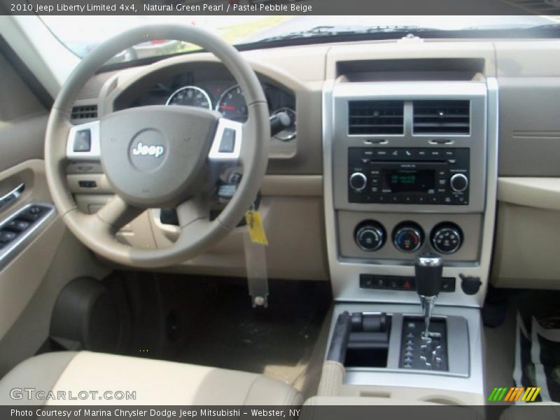 Natural Green Pearl / Pastel Pebble Beige 2010 Jeep Liberty Limited 4x4