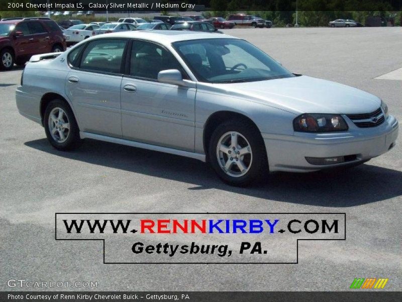 Galaxy Silver Metallic / Medium Gray 2004 Chevrolet Impala LS