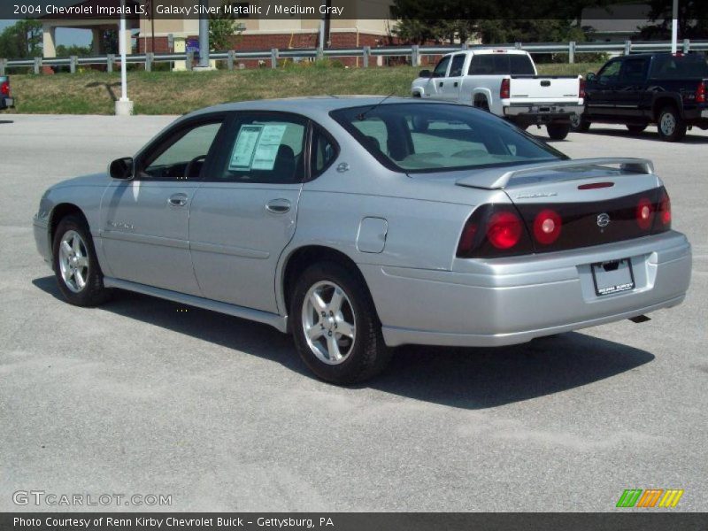 Galaxy Silver Metallic / Medium Gray 2004 Chevrolet Impala LS