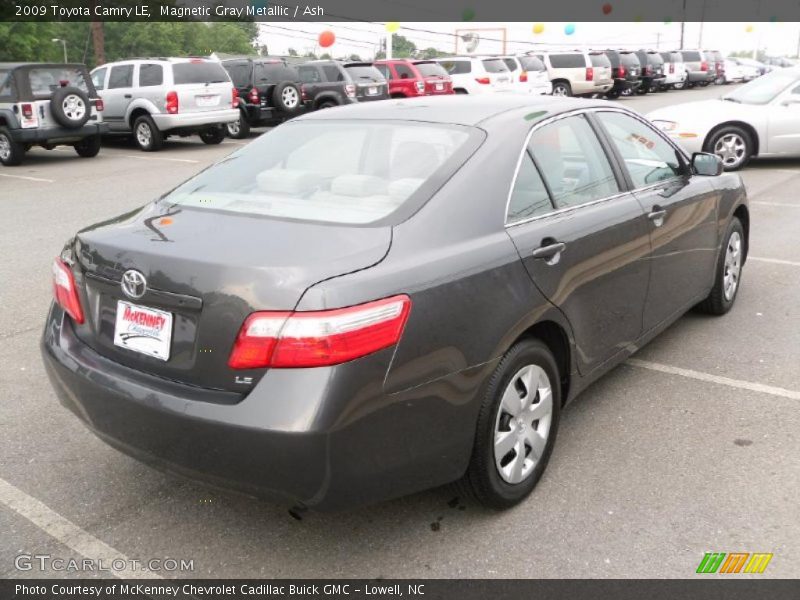Magnetic Gray Metallic / Ash 2009 Toyota Camry LE