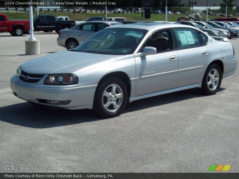 Galaxy Silver Metallic / Medium Gray 2004 Chevrolet Impala LS